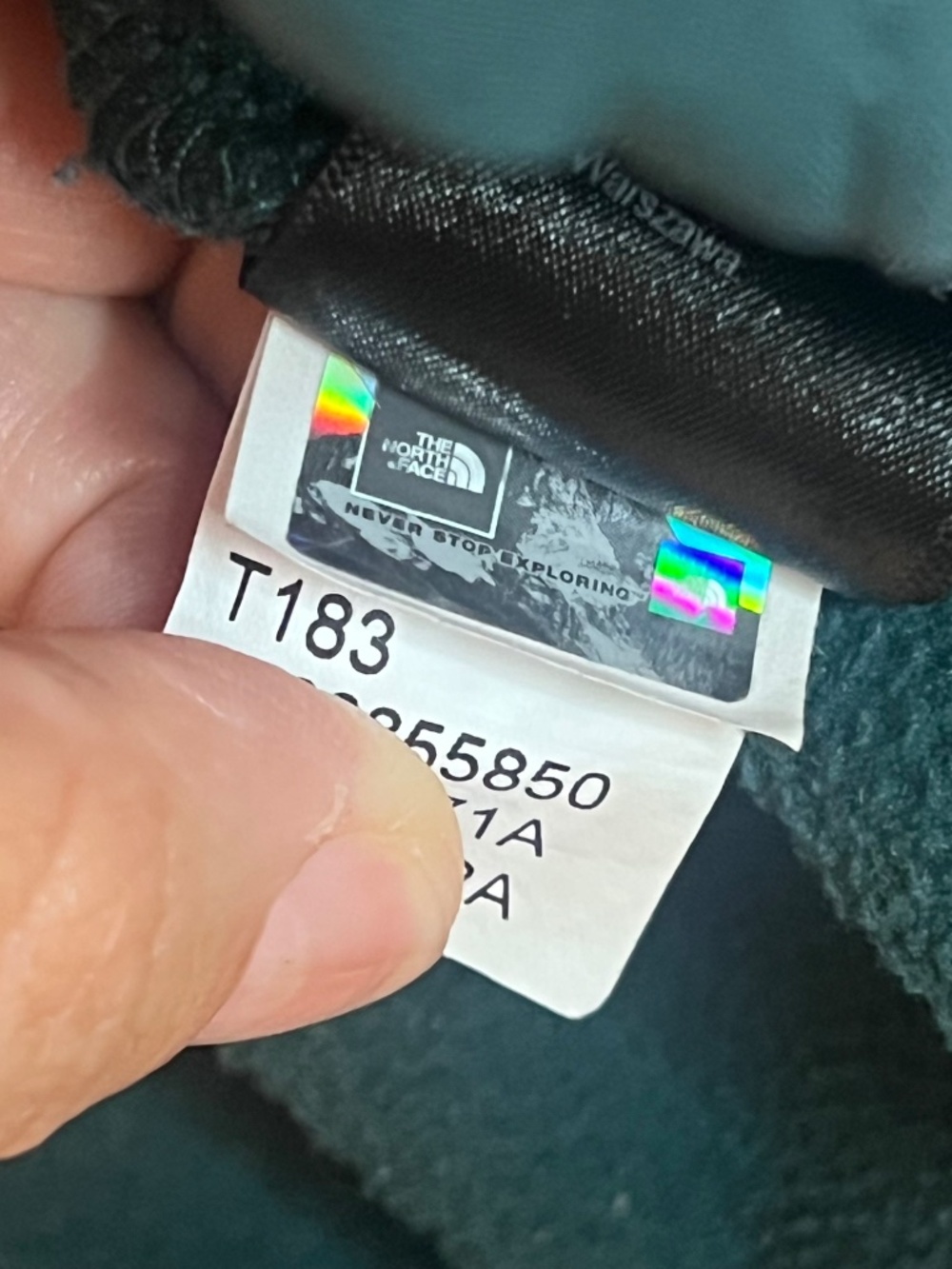 The North Face Apex Soft Shell Jacket Women's XL Green Fleece Lined Full Zip - Picture 13 of 16